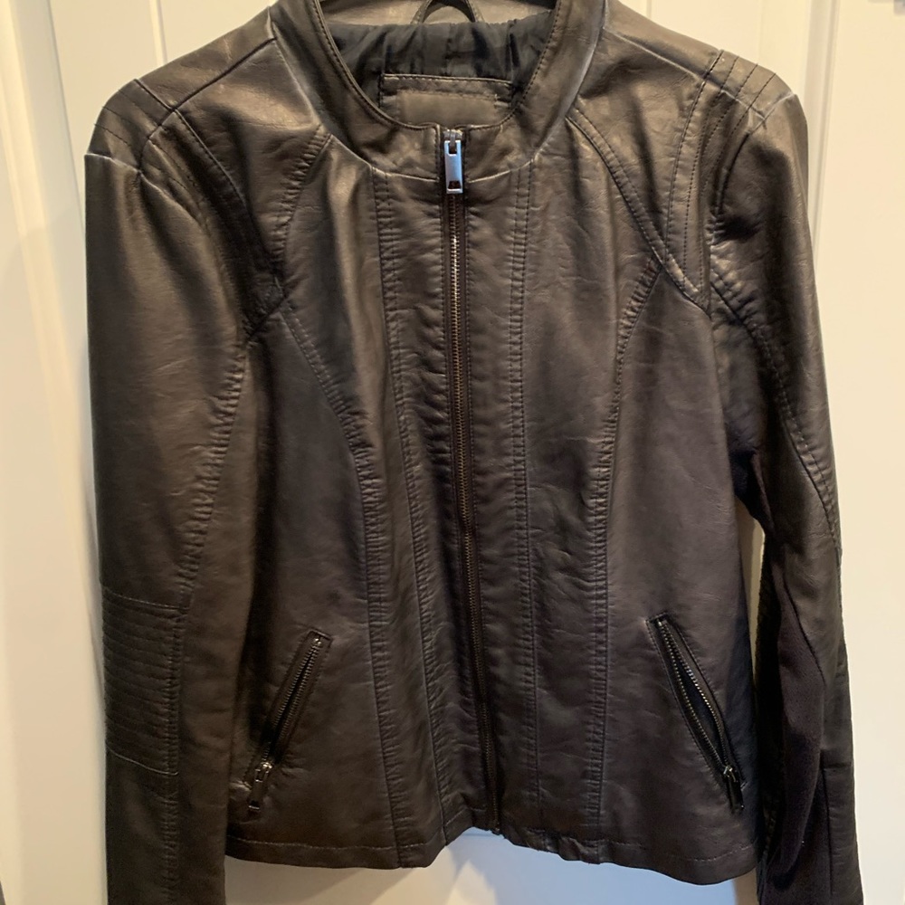 Maurice’s faux leather jacket